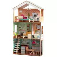 Кукольный домик KidKraft Дотти, с мебелью, 17 элементов, интерактивный