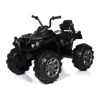 Детский квадроцикл Grizzly ATV Black 12V с пультом управления 2.4G- BDM0906