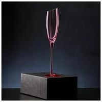 Бокал для шампанского Magistro "Иллюзия", 180 мл, 5,5х27,5 см