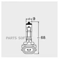 881 Лампа H27/2 12V 27W PGJ13 ORIGINAL LINE качество оригинальной з/ч (ОЕМ) 1 шт. Osram OSRAM / арт. 881 - (1 шт)