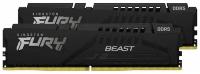 Оперативная память Kingston DDR5 32Gb (2x16Gb) 4800MHz pc-34800 FURY Beast Black (KF548C38BBK2-32)