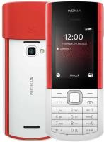 Мобильный телефон Nokia 5710 Xpress Audio DUAL SIM, белый, кнопочный