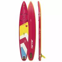 Cап борд надувной двухслойный TERROR SUP Red 12'6 RACE красная / Sup board, сапборд, доска для сап серфинга