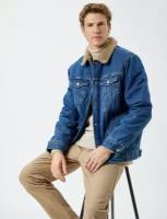Джинсовая куртка KOTON, размер M, синий