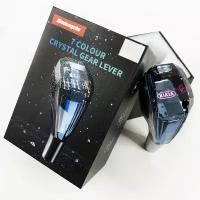 Ручка КПП хрусталь с логотипом на Kia и RGB подсветкой (7 разных цветов)