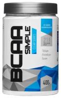 BCAA в порошке Rline BCAA Powder Simple 2:1:1, Без вкуса, 400 г, банка