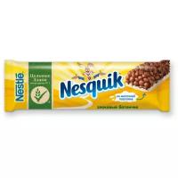 Батончик Nesquik злаковый с шоколадом, обогащенный витаминами и минеральными веществами