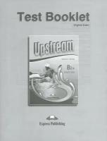 Upstream Upper-Intermediate B2+ Third Edition Test Booklet