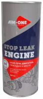 Стоп-течь двигатель AIM-ONE 443 мл. (жидкость) Stop leak engine 443ML SL-410