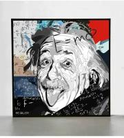 Картина постер Поп-арт физик Альберт Эйнштейн