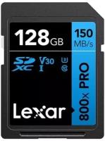 LEXAR Pro 800x SDXC UHS-1 U3 V30 128 ГБ