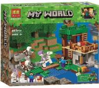 Конструктор нападение армии скелетов серия MY WORLD 463 детали DK TOYS 10989