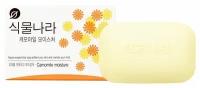 LION Botanic Nation Camomile moisture Туалетное мыло с экстрактом ромашки