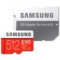 Карта памятиSamsung EVO Plus MicroSDXC 512Gb