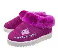 Угги WONDER HONEY, нескользящая подошва, размер 26, розовый