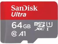 Карта памяти Sandisk microSDXC 64Gb Ultra Class 10 UHS-I U1 A1 140 MB/s