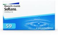 Контактные линзы Bausch & Lomb SofLens 59, 6 шт., R 8,6, D -2