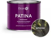 Краска декоративная Elcon Patina, 0,2 кг, бронза