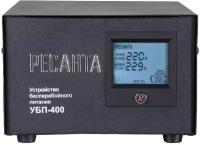 Устройство бесперебойного питания Ресанта УБП-400, синусоидальная волна, 300 Вт, 50 Гц, 220 В