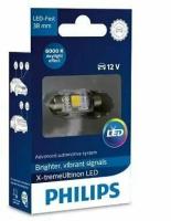 Лампа светодиодная Philips X-tremeUltinon LED 12V, 6000 К, c5w SV8.5 Festoon 38mm