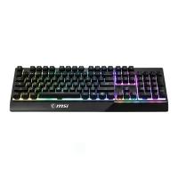 Клавиатура MSI Gaming Keyboard VIGOR GK30, Wired, Mechanical-like plunger switches. 6 zones RGB lighting with several lighting effects