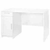 Письменный стол, белый, 120x65 см. икеа Бримнэс, IKEA Brimnes