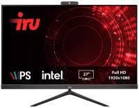 IRU Моноблок IRU Office 27IH5P 27" Full HD i5 11400 (2.6) 8Gb SSD512Gb UHDG 730 Free DOS GbitEth WiFi BT 120W Cam черный 1920x1080 1865964