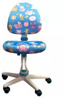Детское кресло Libao Либао LB-C20 (голубой с рисунком)