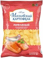 Чипсы Московский КАРТОФЕЛЬ картофельные, лосось, 150 г