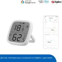 Датчик температуры и влажности SONOFF SNZB-02D - ZigBee (c дисплеем)