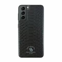 Чехол Santa Barbara Polo & Racquet Club Polo Knight для смартфона Samsung Galaxy S22, черный