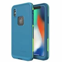 Чехол для iPhone X, XS LifeProof FRE водонепроницаемый ударопрочный синий