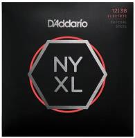 NYXL1238PS NYXL Комплект струн для педальной слайд-гитары E-9, Custom Medium, 12-38, D'Addario