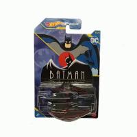 Автомобиль Mattel Hot Wheels DC Batplane с подставкой HLK62