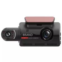 Видеорегистратор Brand DVR A68, 2 камеры, черный
