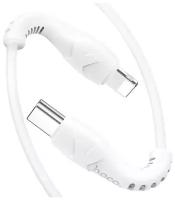 Кабель для зарядки Hoco X55 Type-C - Lightning (Apple Iphone / айфон / Ipad / AirPods), 8 pin, PD 20W, 3A, 1 м, белый