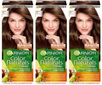 GARNIER Color Naturals Краска для волос 110мл 5 1/2 Мокко, набор 3шт