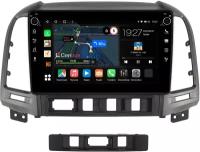 Штатная магнитола Hyundai Santa Fe 2 (2005-2012) Canbox M-Line 7801-9052 Android 10 (4G-SIM, 2/32, DSP, IPS) С крутилками