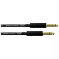 Cordial CFM 9 VV инструментальный кабель джек/джек стерео 6,3 мм, 9,0 м, черный