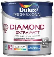Краска Dulux Diamond Extra Matt глубокоматовая BС 2,25л (Бесцветная база)