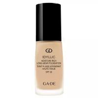 Стойкий тональный крем для лица GA-DE Idyllic Moisture Rich Long-Wear Foundation т.301 Natural Beige 30 мл