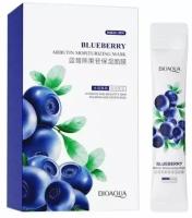 Увлажняющая маска с экстрактом черники Bioaqua Blueberry Arbutin Moisturizing Mask 4 ml - 20 стиков