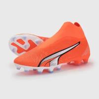 Бутсы Puma Ultra Match + LL FG/AG 10724301, р-р 44RUS (10.5 UK), Оранжевый