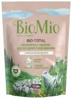 Таблетки для ПММ BIO MIO 12шт Bio-Total Эвкалипт, дой-пак