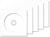 Диск CD-R 700Mb 52x Printable CMC, в бумажном конверте с окном, 5 шт