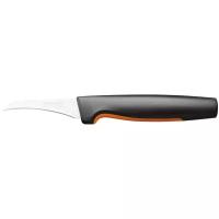 Нож кухонный Fiskars Functional Form 1057546 стальной для масласыра лезв.80мм прямая заточка черныйоранжевый блистер