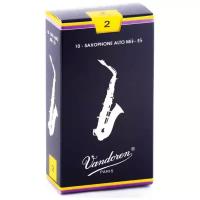 Трости для саксофона альт Vandoren SR212 10-SAXOPHONE ALTO Mib-Eb