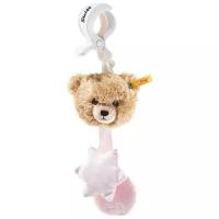 Мягкая игрушка Steiff Sleep well bear pram toy (Штайф Подвесная Погремушка Спокойной ночи Медвежонок розовая 20 см)