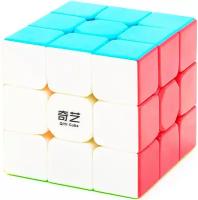 Кубик Рубика для спидкубинга QiYi MoFangGe 3x3x3 YongShi Warrior W Цветной пластик