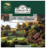 Чай черный Ahmad tea Chocolate brownie в пирамидках, 20 пак